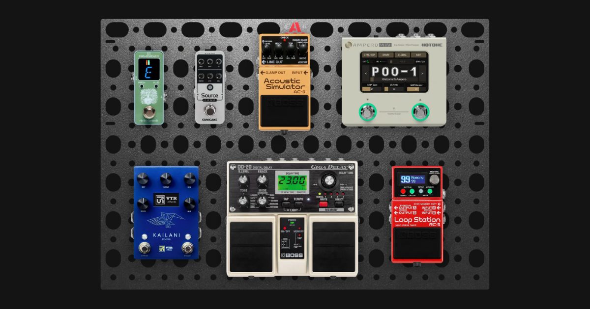 Pedalbord para Violão - Worship 2027
