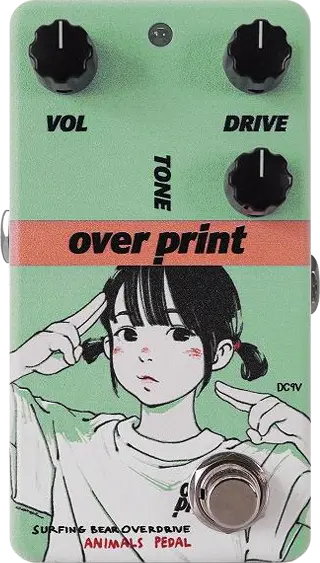 Over Print / Surfing Bear Overdrive