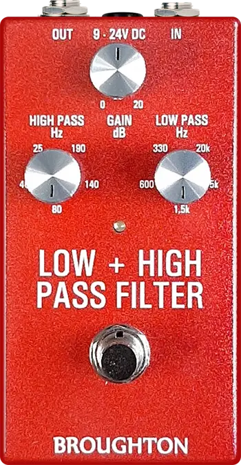 Low + High Pass Filter