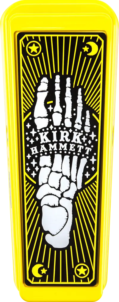 Kirk Hammett Collection Cry Baby Wah (Yellow Sparkle)