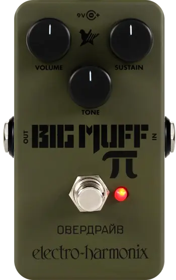 Green Russian Big Muff Pi Reissue