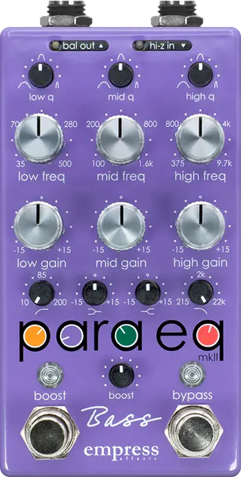 Bass ParaEQ MII