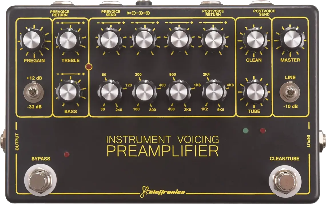 Instrument Voicing Preamplifier