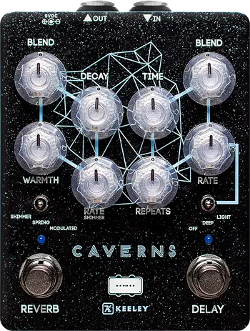 Caverns V2 (Black Sparkle)