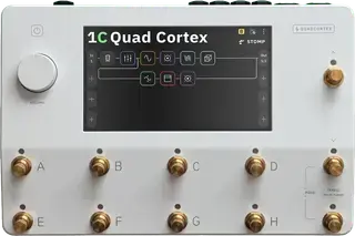 Quad Cortex (White and Gold)