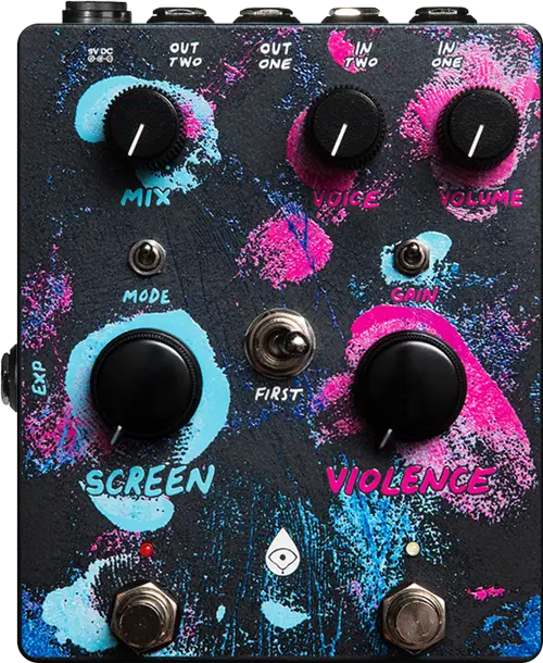 Screen Violence (Pink/Blue)