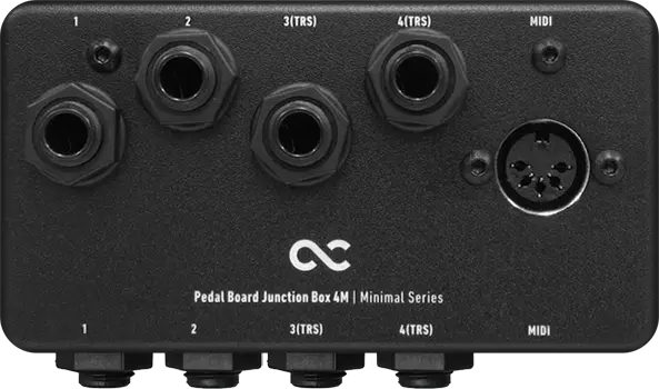 Minimal Series Pedal Board Junction Box 4M