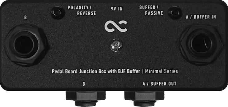 Minimal Series Pedal Board Junction Box w/ BJF Buffer