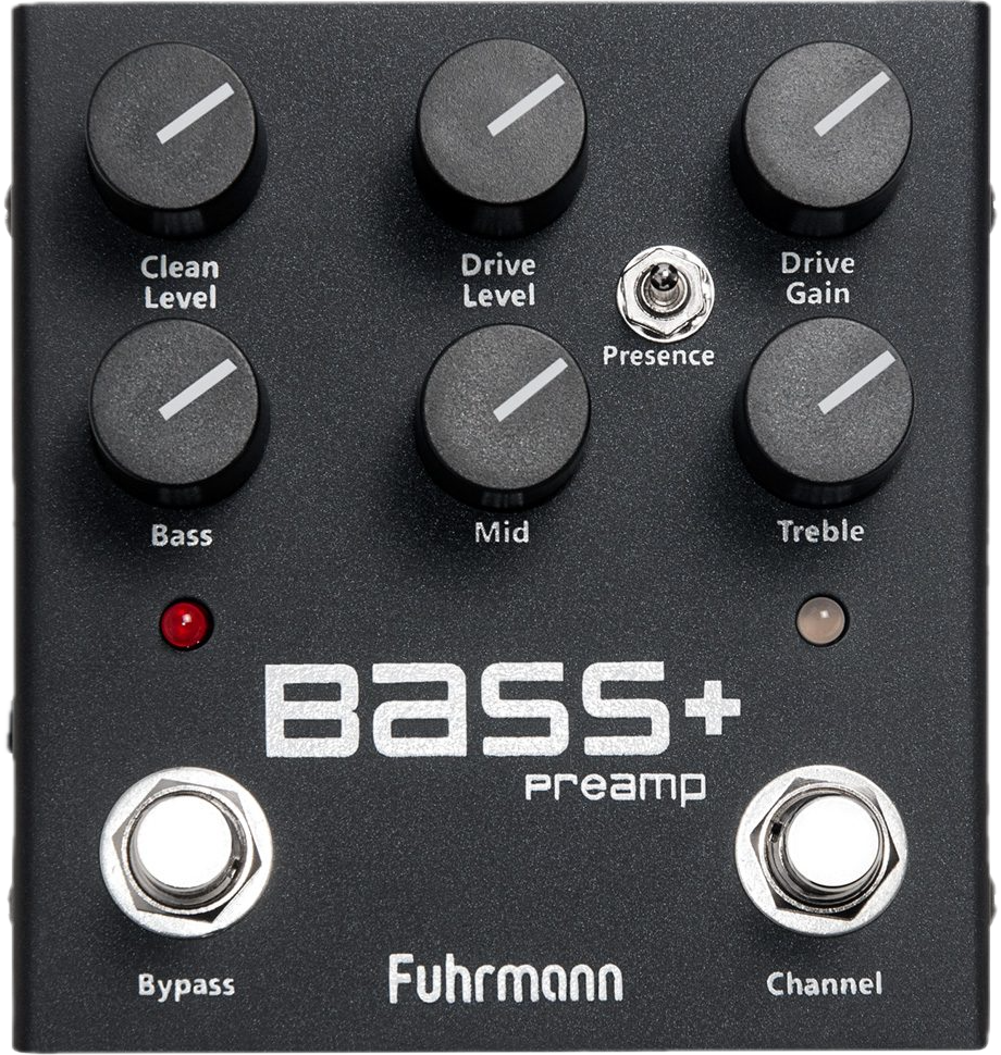 BASS+ PREAMP (BLACK)