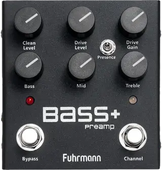 BASS+ PREAMP (BLACK)