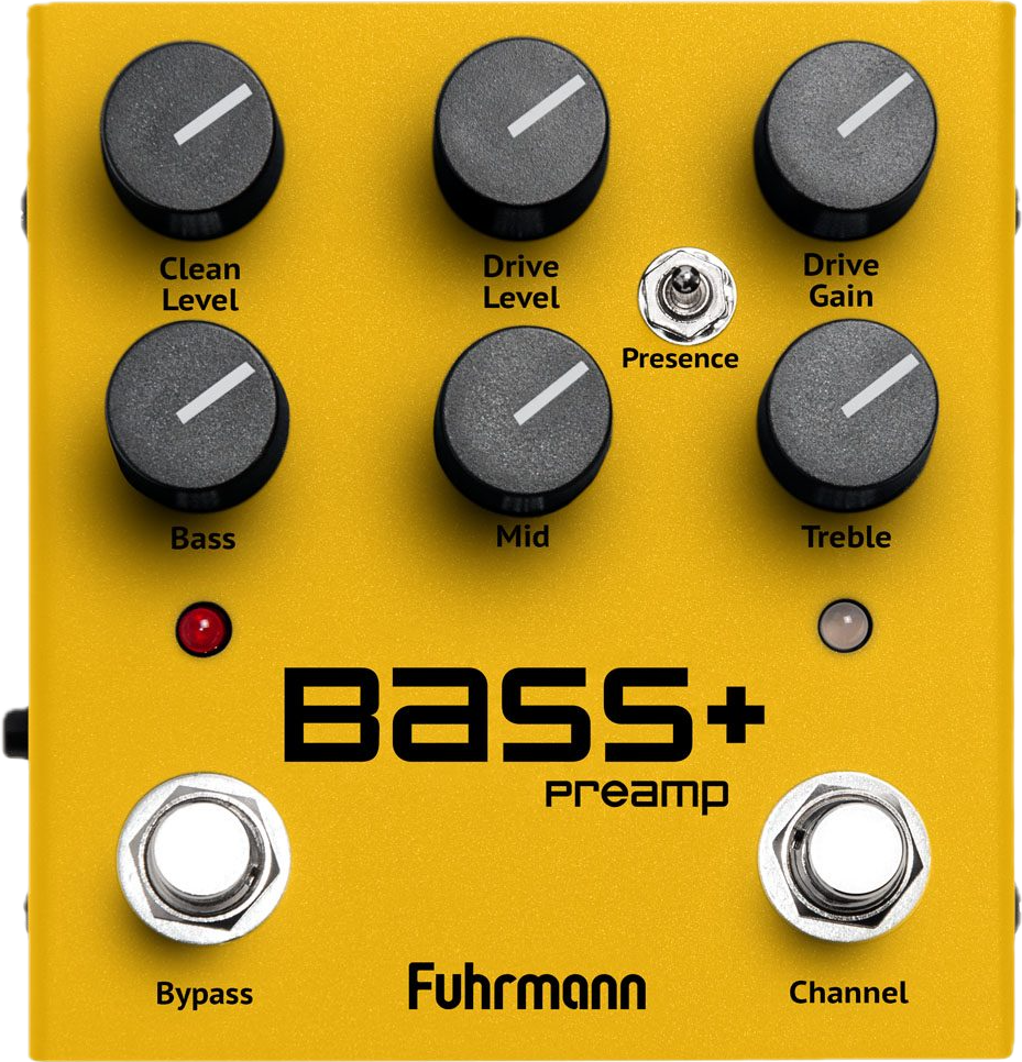 BASS+ PREAMP (YELLOW)