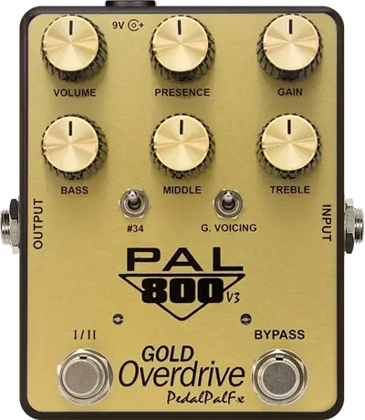 PAL800-V3 Gold Overdrive