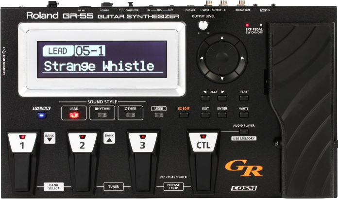 Guitar Synthesizer GR-55 (Black)