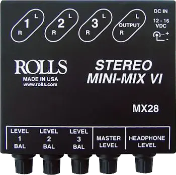 MX28 Stereo Mini-Mix VI
