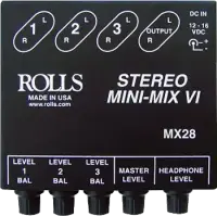 MX28 Stereo Mini-Mix VI